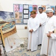 افتتاح المعرض الفني  ( فن وارتقاء ) لمدرسة عائشة بنت عثمان للتعليم الأساسي