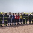 بهدف معرفة جاهزية المدراس للحالات الطارئة بتعليمية محافظة الظاهرة تنفيذ تمرين إخلاء بمدرسة طلائع العلم 