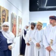 افتتاح معرض الفنون التشكيلية 