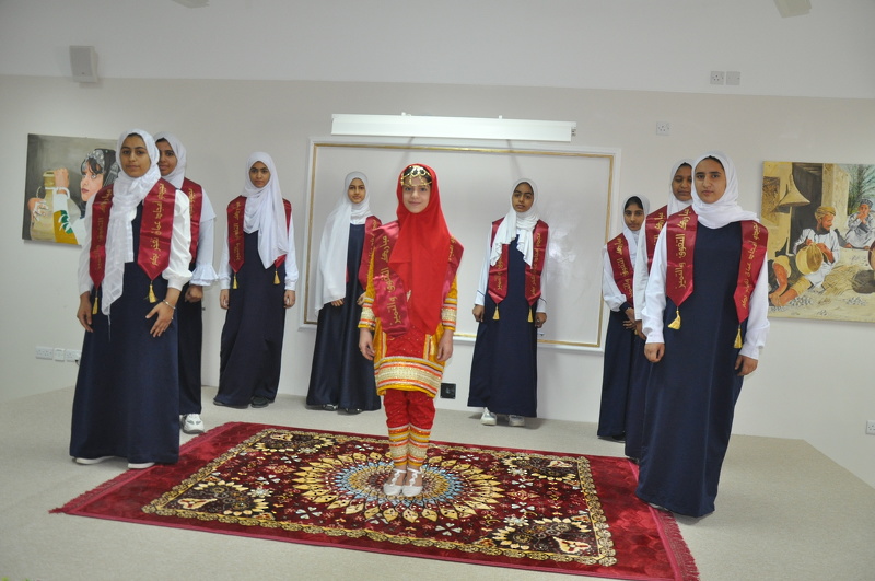 تعليمية محافظة الظاهرة تحتفل باختتام  فعاليات الاسبوع الخليجي للموهبة والإبداع  بمدرسة أمجاد عمان 