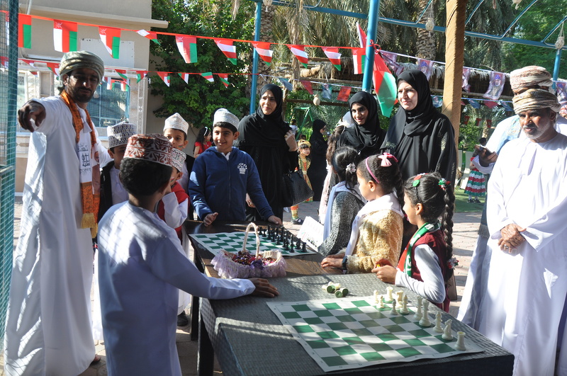 تنظيم مهرجان للشطرنج للطلبة بمحافظة الظاهرة 