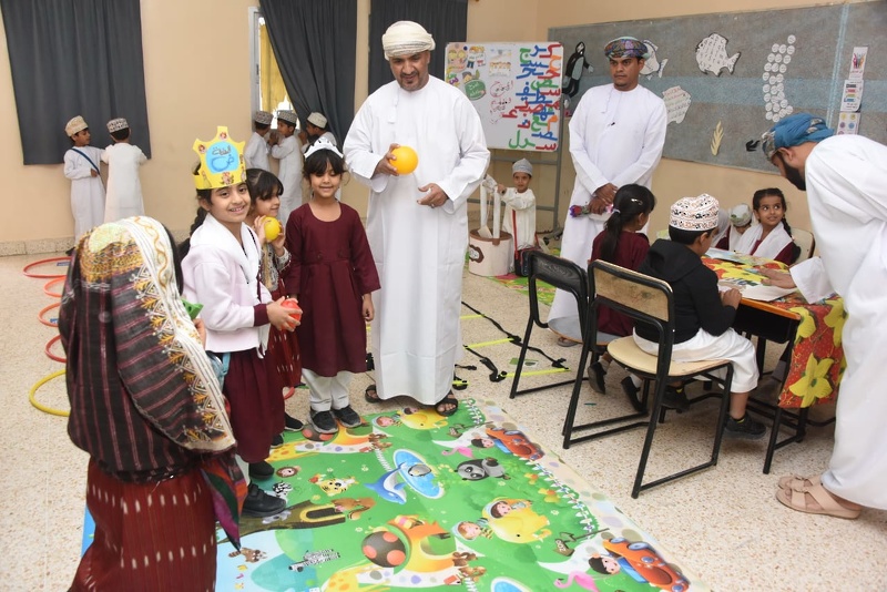  مدرسة النسمات للتعليم الأساسي تحتفل بيوم اللغة العربية