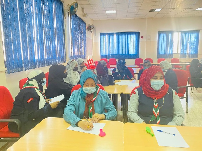 المديرية العامة للكشافة والمرشدات تنظم المبادرة العالمية للتصفح الذكي والامن للانترنت بتعليمية ظفار 