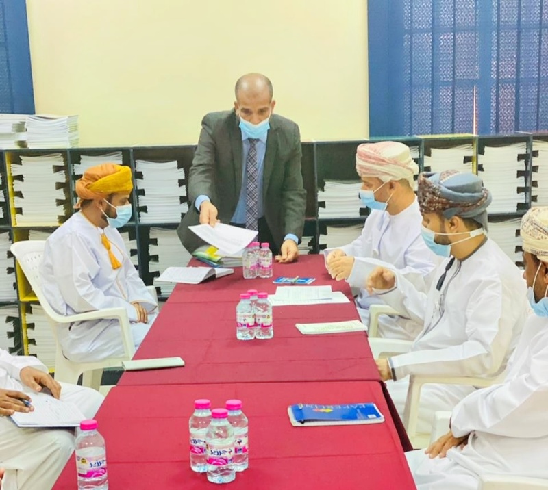 زياره ميدانيه للمدارس الخاصة بتعليمية ظفار 