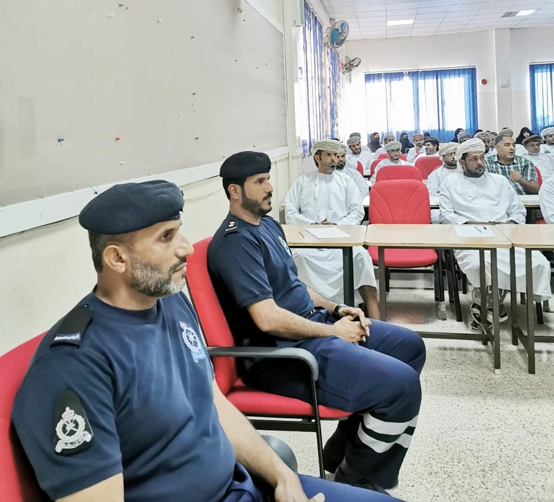 برنامج الأمن والسلامة المدرسية بتعليمية ظفار