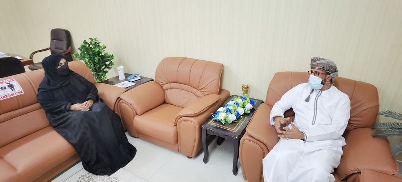 الاطلاع على سير العملية التعليمة في  عدد من مدارس ولاية صلالة