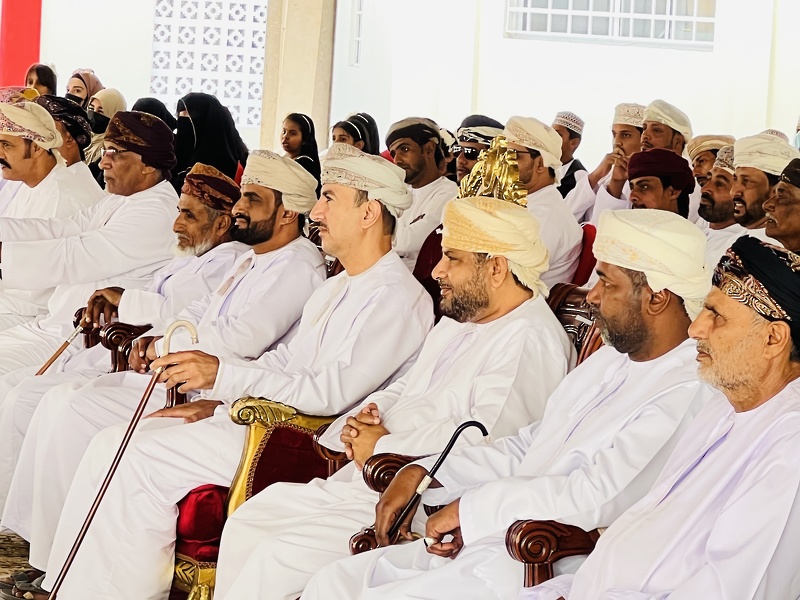 مدير عام تعليمية ظفار يرعى حفل الطلبةالمجيدين بمدرسة ناشب للتعليم الأساسي 5-12