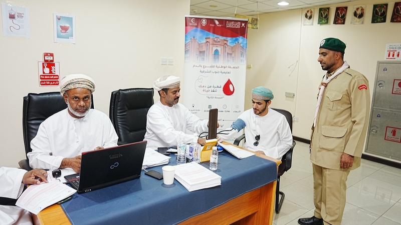 مبادرة وطنية تطوعية للتبرع بالدم ( قطرة من دمك تنقذ حياة ) بتعليمية جنوب الشرقية