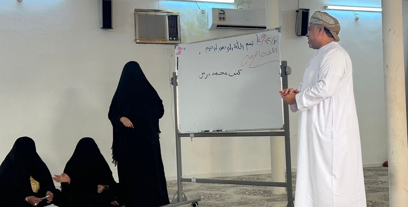 زيارة فريق متابعة شعب محو الأُمية بدائرة التعلم مدى الحياة بالوزارة لتعليمية جنوب الشرقية