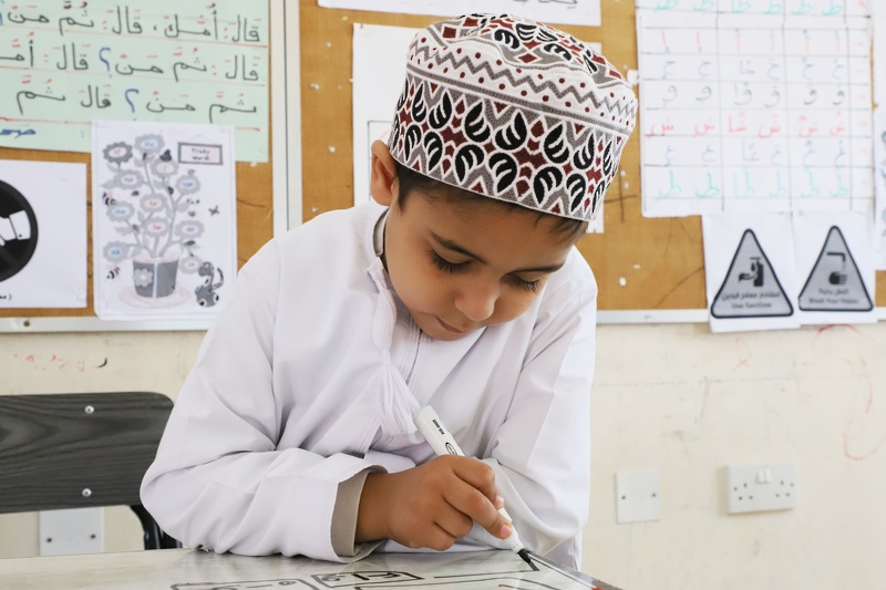 الوقوف على سير العملية التعليمية بمدرسة الحلانيات بتعليمية ظفار