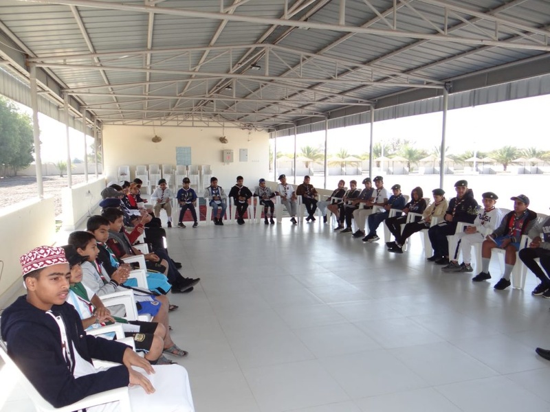 بمشاركة ٢٠٠ من الكشافة والقادة الكشفيين انطلاق فعاليات المخيم الشتوي بشمال الباطنة