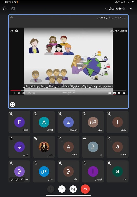 تنظيم حلقة عمل عن اليوم الخليجي لصعوبات التعلم بتعليمية محافظة الظاهرة