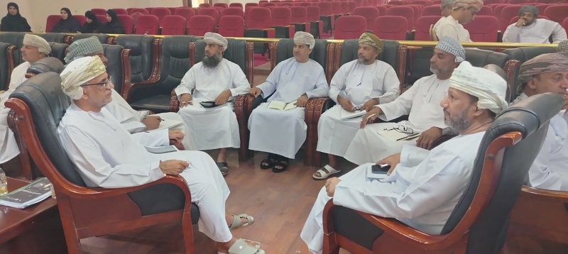  تنظيم برنامج تدريبي لتهيئة فريق التقويم الذاتي بتعليمية محافظة الظاهرة 