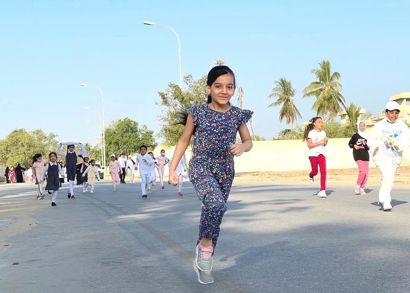 تعليمية ظفار تنظم برنامج اليوم الرياضي الموحد في جميع مدارس المحافظة