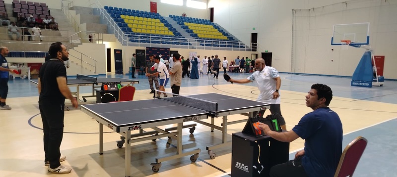 تنظيم يوم رياضي ترفيهي مفتوح للموظفين بتعليمية محافظة الظاهرة