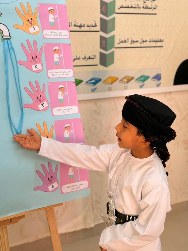 ملتقى التحصيل الدراسي «طموح وتمكين» بمدارس تعليمية الوسطى