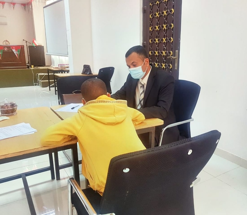 ختام تشخيص حالات الإعاقة العقلية والسمعية بتعليمية ظفار 