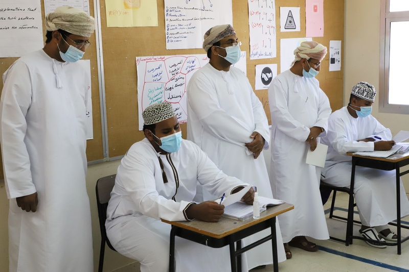 الوقوف على سير العملية التعليمية بمدرسة الحلانيات بتعليمية ظفار