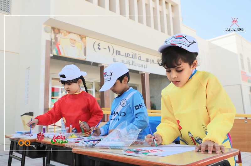 تعليمية ظفار تُنفّذ اليوم الرياضي الموحّد #شوية_رياضة بمشاركة حوالي 80 ألف طالب وطالبة