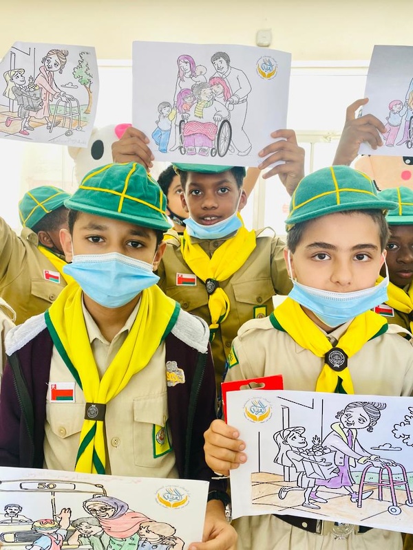 قسم الكشافة والمرشدات بتعليمية ظفار ينفذ ملتقى الأشبال والزهرات قيم مهارات ومواهب 