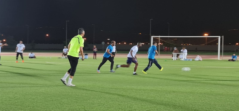 تواصل بطولة كرة القدم لموظفي تعليمية ظفار ٢٠٢٢م