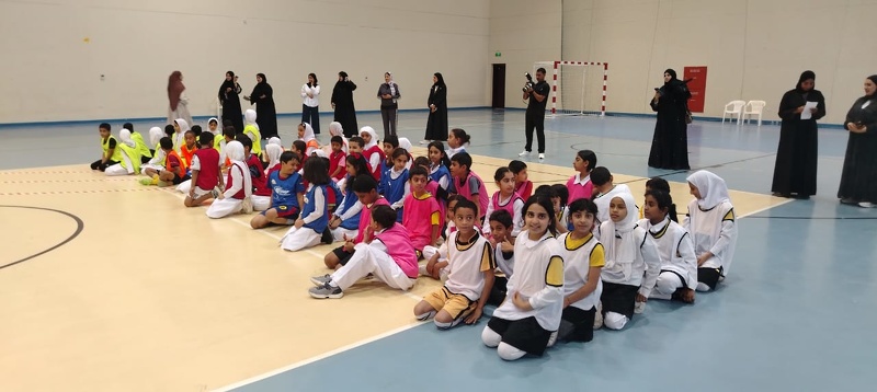 الاحتفال باختتام مهرجان العاب القوى للأطفال بتعليمية محافظة الظاهرة