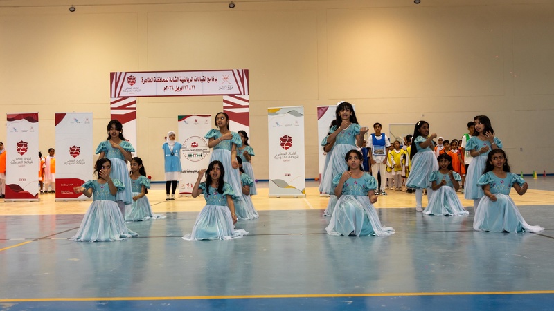  الاحتفال باختتام فعاليات برنامج القيادات الرياضية الشابة بتعليمية محافظة الظاهرة