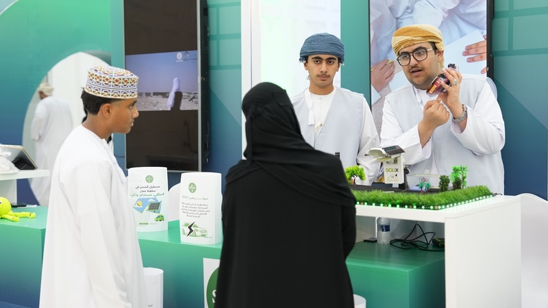 تتواصل بولاية صور بمحافظة جنوب الشرقية فعاليات المعرض المركزي للشركات الطلابية الثاني 