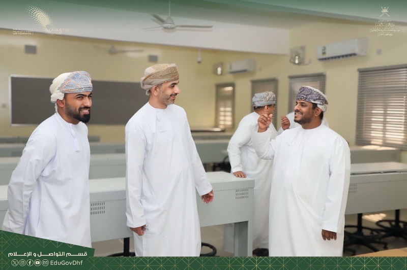 استلام مبنى مدرسة واحة الأمل للتعليم الأساسي (9–12) للبنات بولاية صلالة