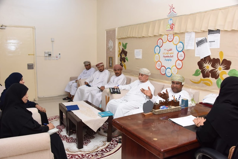 زيارة ومتابعة المدير العام لمدرسة سيح السندة