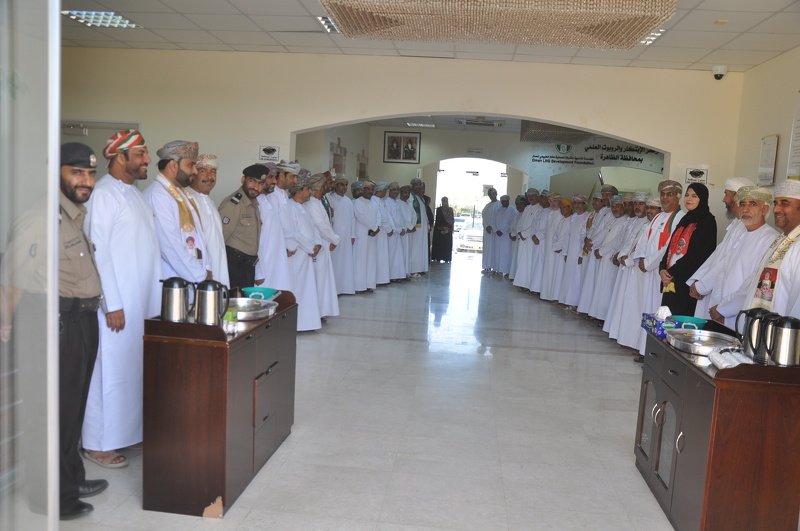  تعليمية محافظة الظاهرة تحتفل بمناسبة العيد الوطني الثاني والخمسين المجيد 