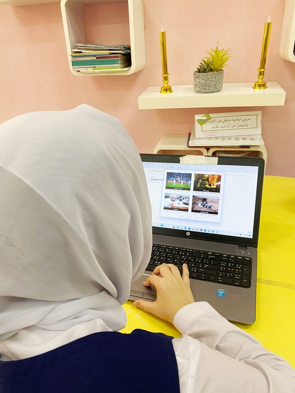 مباردة ( دلني ) في مدرسة عائشة بنت أبي بكر للتعليم الأساسي