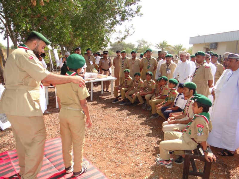 ختام فعاليات المخيمات الشتوية الكشفية والإرشادية بشمال الباطنة