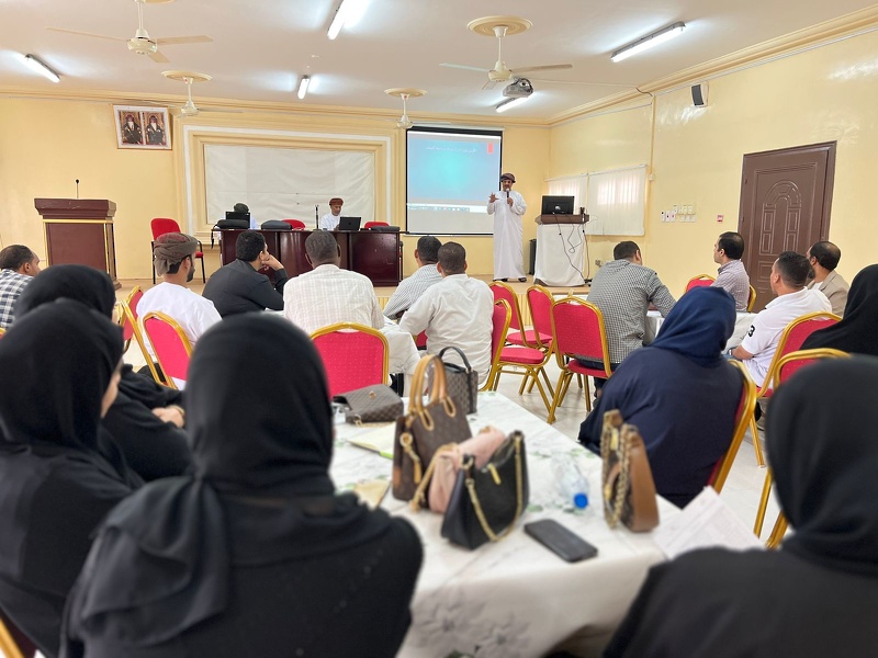 البرنامج التدريبي للمعلمين الجدد للعام الدراسي 2024/2025م بوحدة إشراف اللغة العربية  