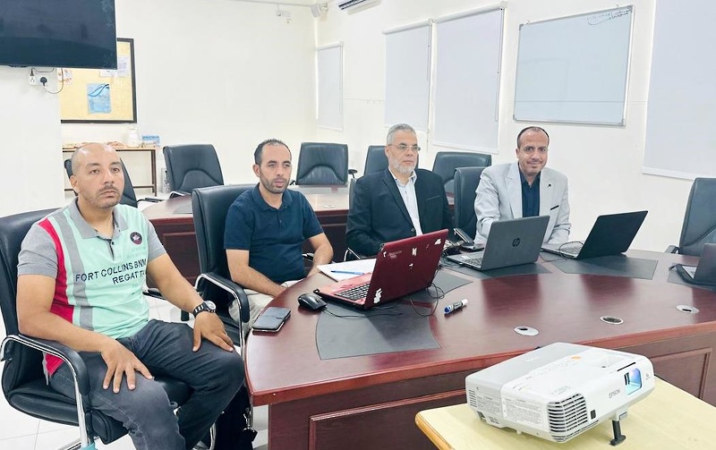 تنفيذ الورشة التدريبية الداعمة لأعضاء الفريق المدرسي المشاركين في مسابقة المشاريع الطلابية في التقنيات الجغرافية الحديثة  