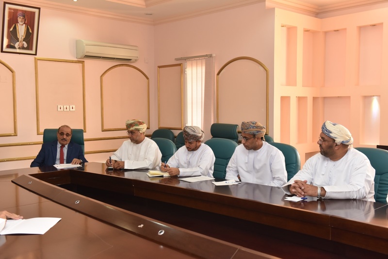 فريق التدقيق الخارجي  لنظام إدارة الجودة يزور تعليمية محافظة الظاهرة 