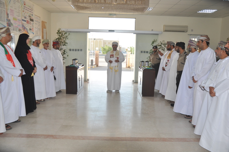  تعليمية محافظة الظاهرة تحتفل بمناسبة العيد الوطني الثاني والخمسين المجيد 