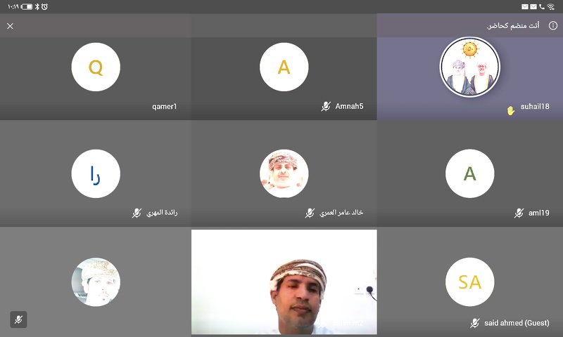 تنفيذ البرامج الإنمائية التأسيسية لمساعدي مديري المدارس المنتدبين خلال هذا العام والعام الماضي  بتعليمية ظفار