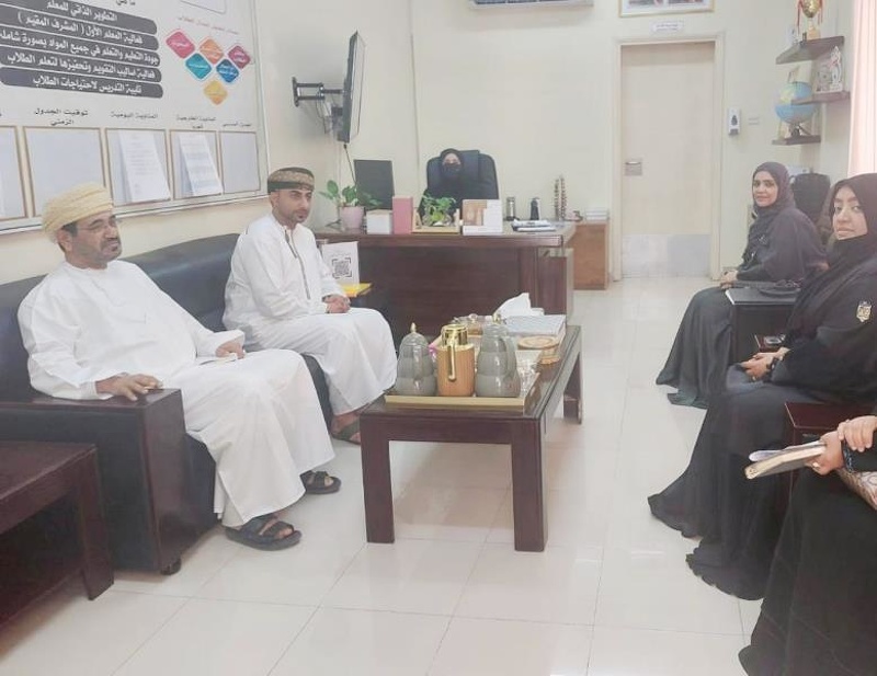 ختام الزيارة الاشرافية للفريق الوزاري  لبرامج التربية الخاصة بتعليمية ظفار.