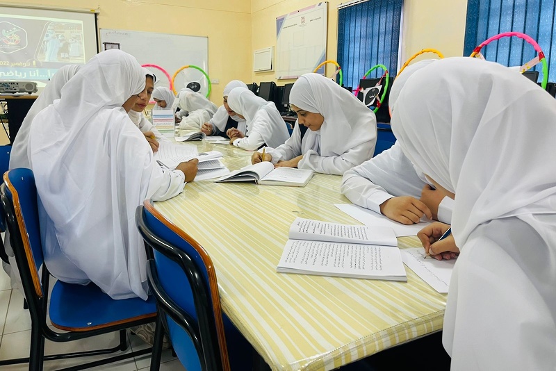 يوم القراءة الرياضي بتعليمية ظفار 