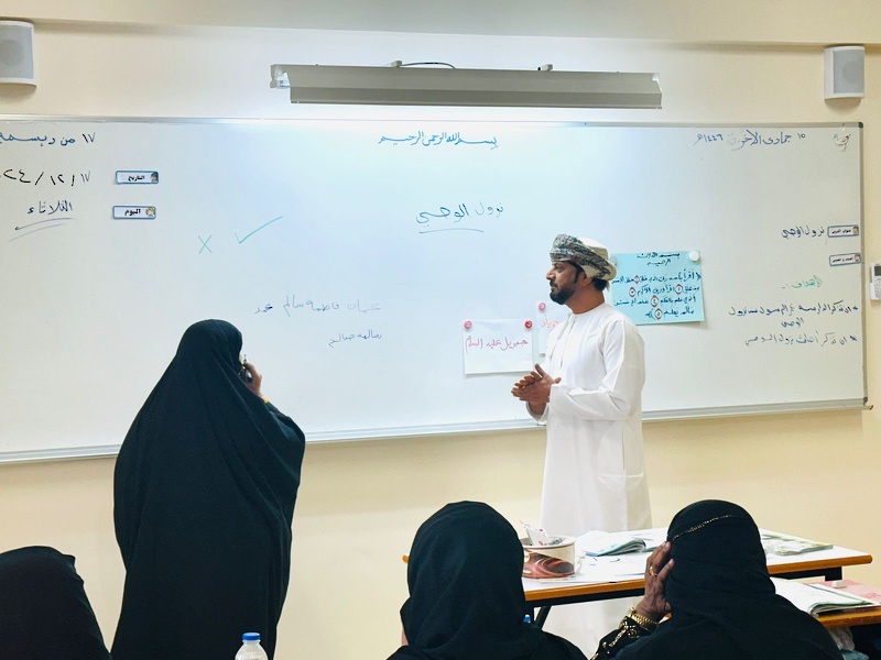 زيارة فريق متابعة شعب محو الأُمية بدائرة التعلم مدى الحياة بالوزارة لتعليمية جنوب الشرقية