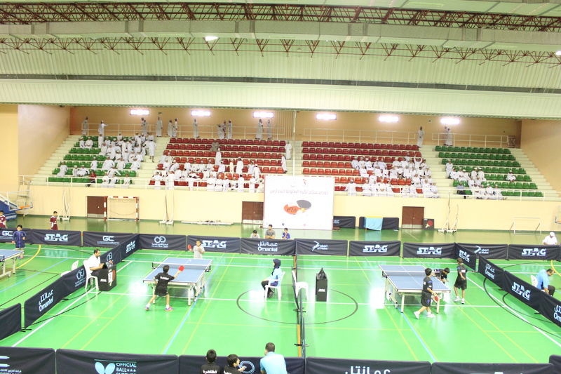 تواصل نهائيات دوري ستاج لكرة الطاولة للمدارس (الفرق والفردي)