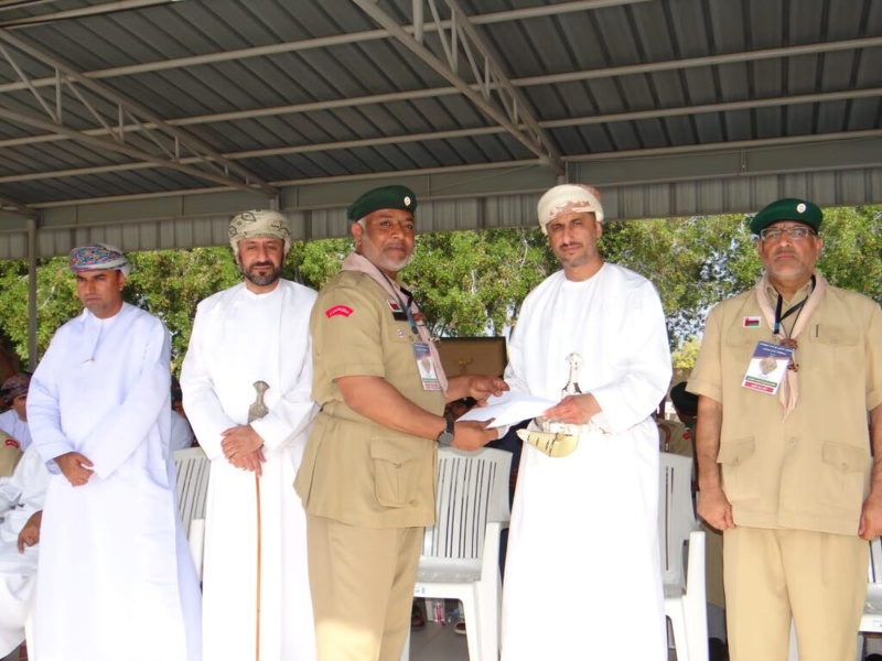 ختام فعاليات المخيمات الشتوية الكشفية والإرشادية بشمال الباطنة