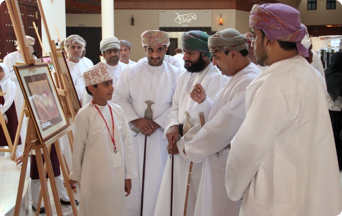 ختام فعاليات معرض البراعم الواعدة بتعليمية محافظة شمال الباطنة 