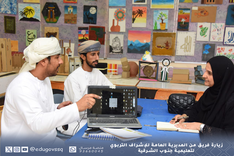 زيارة فريق من المديرية العامة للإشراف التربوي لتعليمية جنوب الشرقية