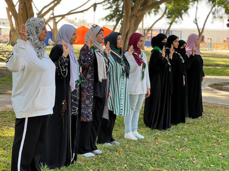 ختام البرنامج التطبيقي الدورة الأساسية لتأهيل قادة وقائدات الوحدات الكشفية والإرشادية بتعليمية ظفار