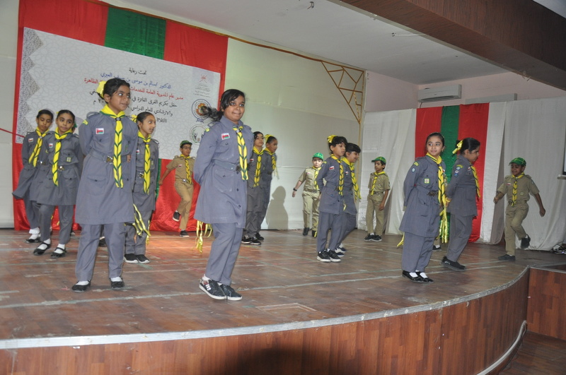 الاحتفال بتكريم الوحدات الكشفية والإرشادية بمدارس محافظة الظاهرة 
