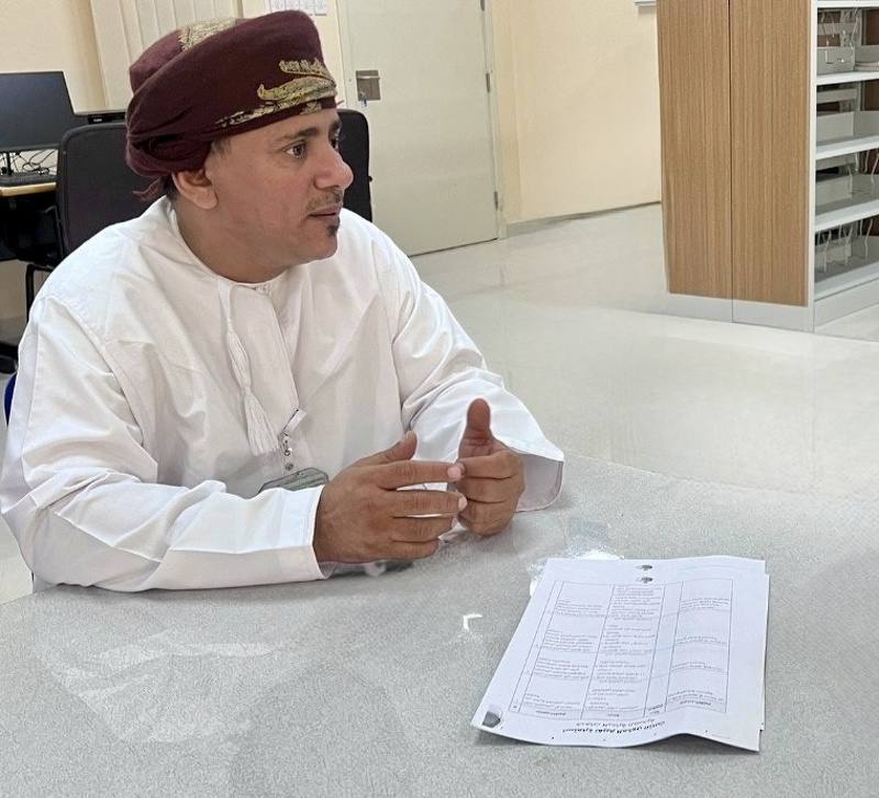 زيارة الفريق المحلي لمبادرة المدارس المعززة للصحة بتعليمية ظفار لعدد من المدارس  