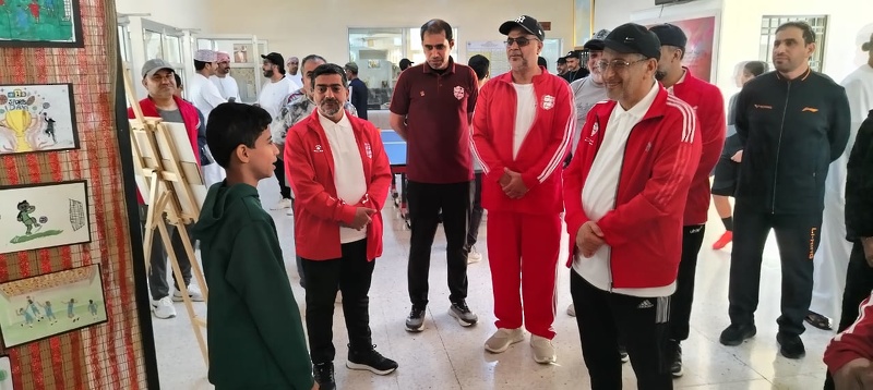 مدارس محافظة الظاهرة تشارك في البرنامج الرياضي الموحد شوية رياضة