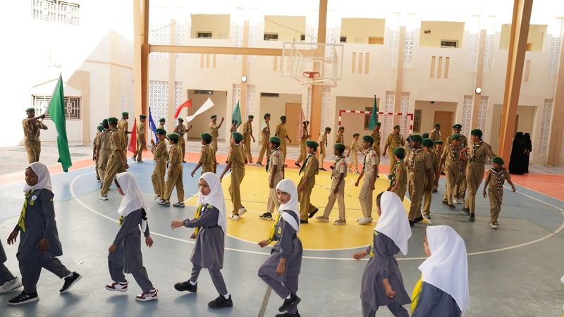 حفل الوعد والقبول ( تمكين وإنتماء ) لمدرستي سيح السندة وفاطمة بنت عتبة